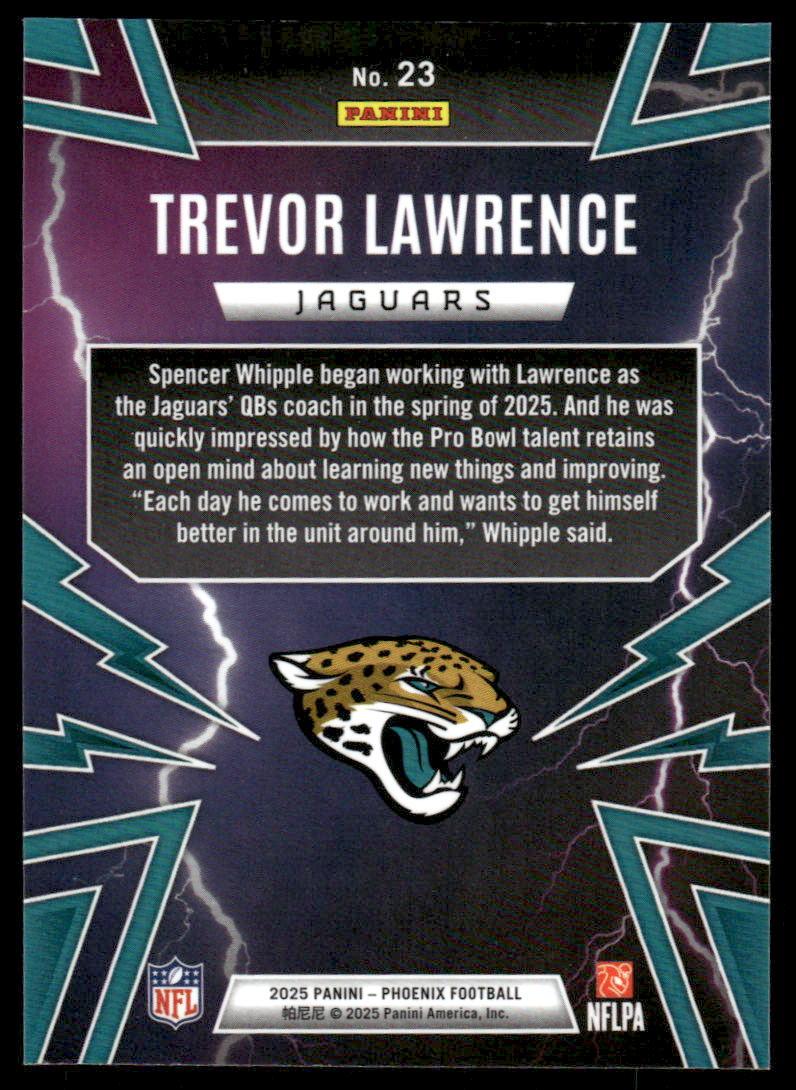 2025 Panini Phoenix #23 Trevor Lawrence Thunderbirds