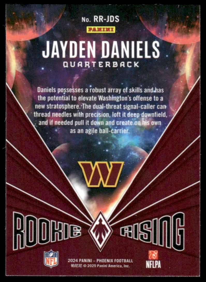 2024 Panini Phoenix #RR-JDS Jayden Daniels Rookie Rising Stars