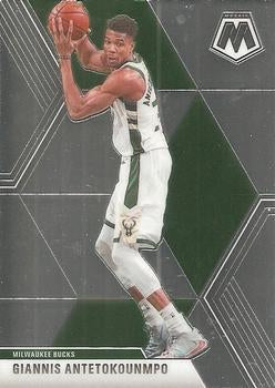 2019-20 Panini Mosaic #75 Giannis Antetokounmpo PSA 9