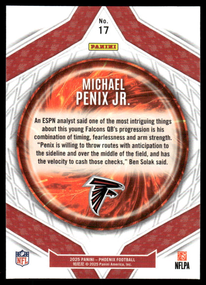 2025 Panini Phoenix #17 Michael Penix Jr. Paragon