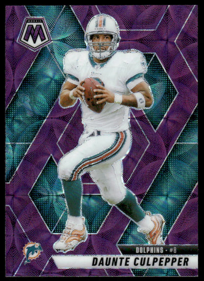 2025 Panini Mosaic #131 Daunte Culpepper Purple Scope