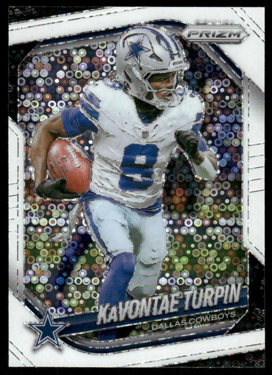 2025 Panini Prizm #137 KaVontae Turpin White Disco