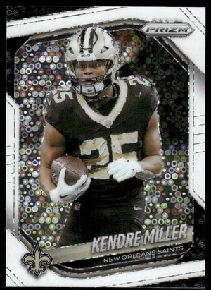 2025 Panini Prizm #191 Kendre Miller White Disco
