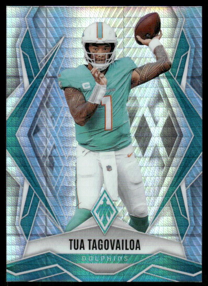 2025 Panini Phoenix #102 Tua Tagovailoa Silver Hyper Prizm