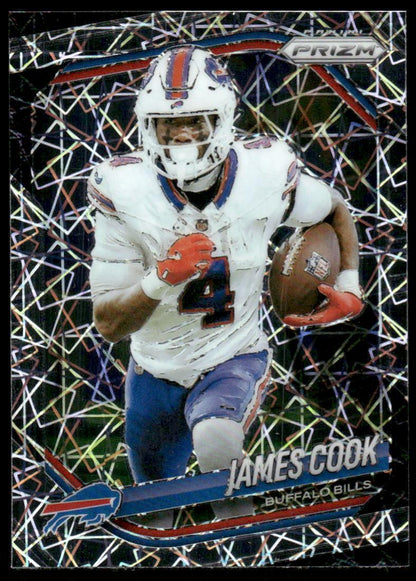 2025 Panini Prizm #27 James Cook Lazer