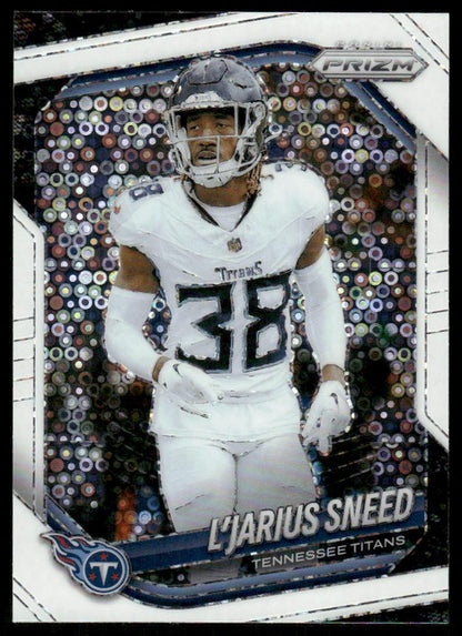 2025 Panini Prizm #24 L'Jarius Sneed White Disco