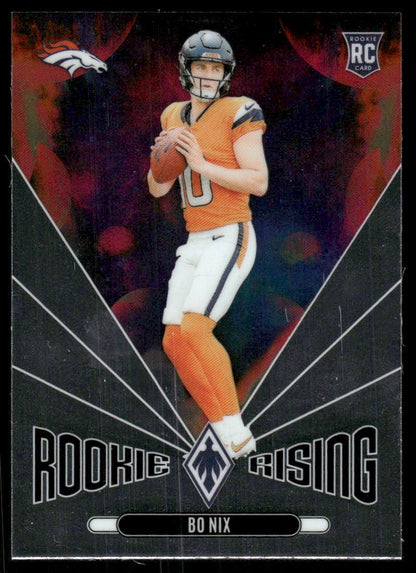 2024 Panini Phoenix #RR-BNX Bo Nix Rookie Rising Stars