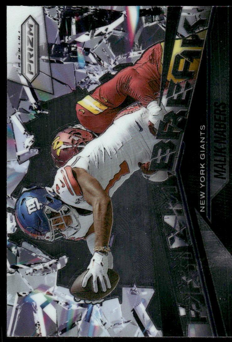 2025 Panini Prizm #5 Malik Nabers Prizm Break