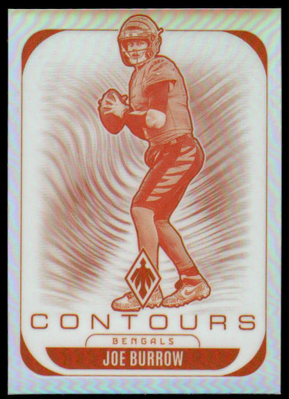 2025 Panini Phoenix #7 Joe Burrow Contours