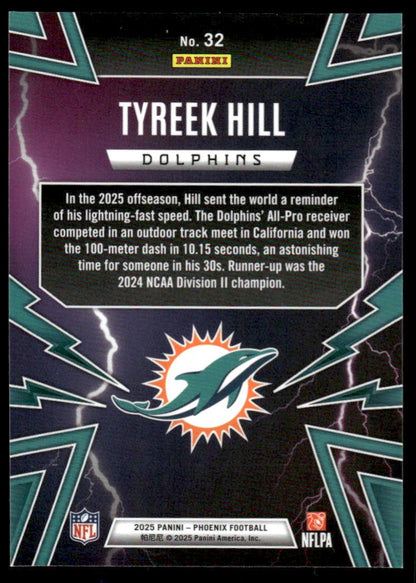 2025 Panini Phoenix #32 Tyreek Hill Thunderbirds