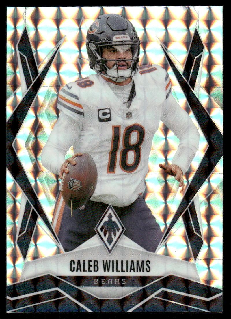 2025 Panini Phoenix #11 Caleb Williams Silver Mojo Prizm