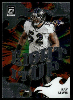 2025 Donruss Optic #17 Ray Lewis Light It Up