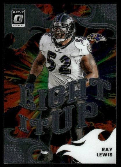2025 Donruss Optic #17 Ray Lewis Light It Up