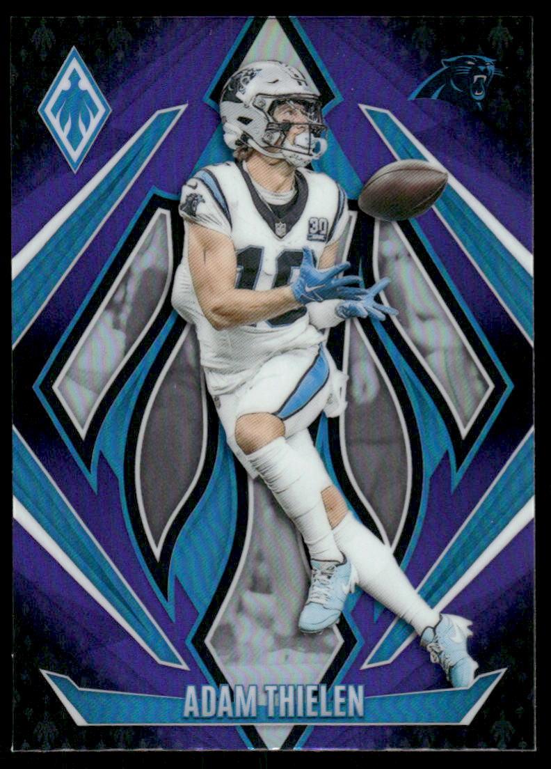 2024 Panini Phoenix #3 Adam Thielen Purple Lazer