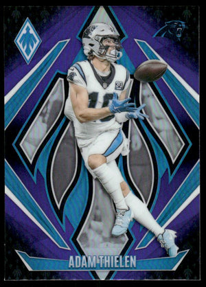 2024 Panini Phoenix #3 Adam Thielen Purple Lazer