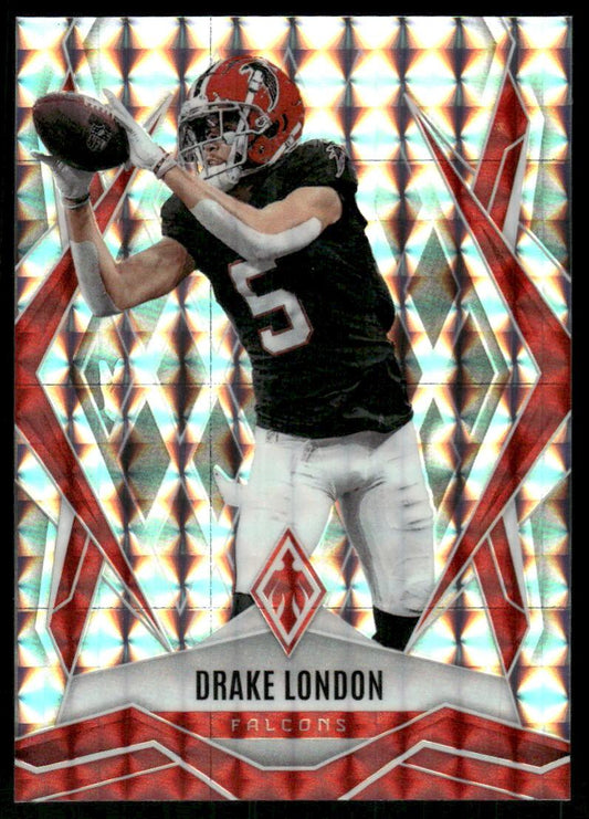 2025 Panini Phoenix #126 Drake London Silver Prizm