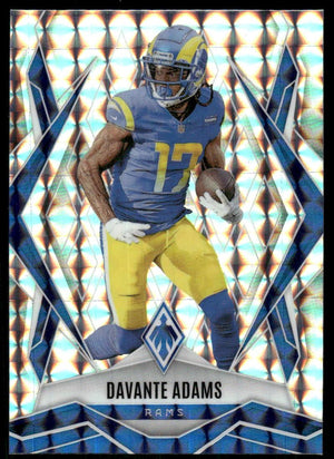 2025 Panini Phoenix #26 Davante Adams Silver Pyramids Prizm