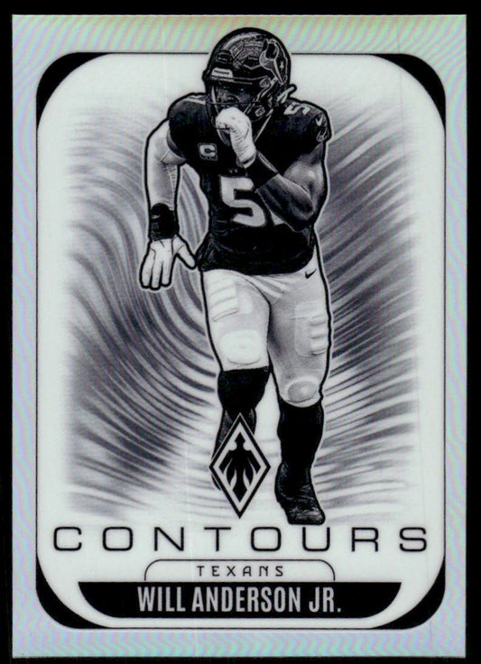 2025 Panini Phoenix #13 Will Anderson Jr. Contours