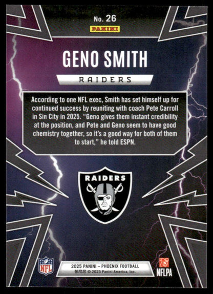 2025 Panini Phoenix #26 Geno Smith Thunderbirds