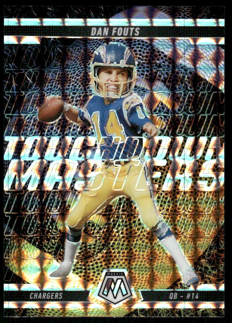 2025 Panini Mosaic #17 Dan Fouts Touchdown Masters Mosaic