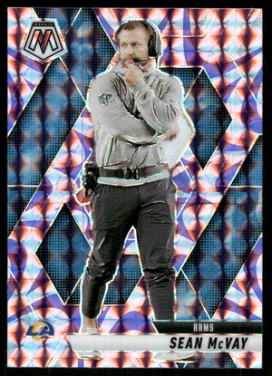 2025 Panini Mosaic #238 Sean McVay Mosaic Camo Pink