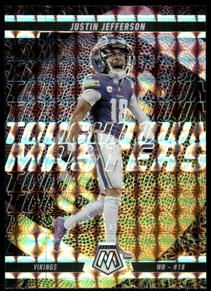 2025 Panini Mosaic #4 Justin Jefferson Touchdown Masters Mosaic
