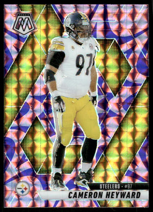 2025 Panini Mosaic #172 Cameron Heyward Mosaic Camo Pink