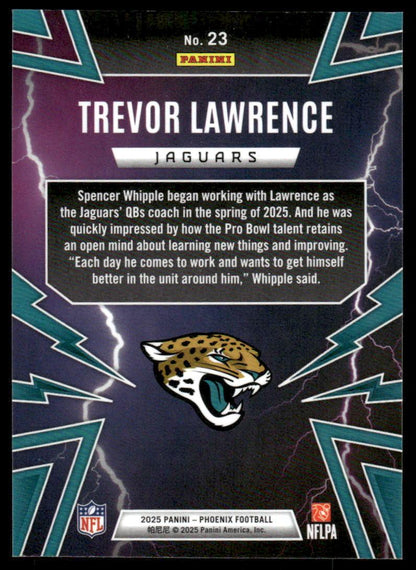2025 Panini Phoenix #23 Trevor Lawrence Thunderbirds