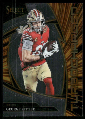 2025 Panini Select #19 George Kittle Turbocharged