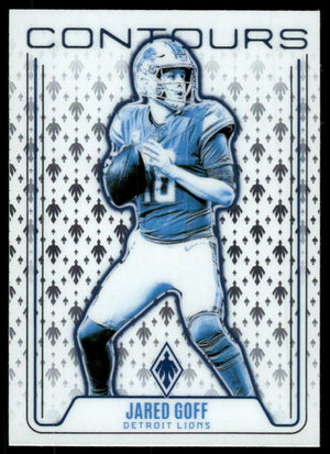 2024 Panini Phoenix #CON-JGF Jared Goff Contours