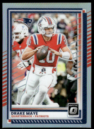 2025 Donruss Optic #47 Drake Maye Holo