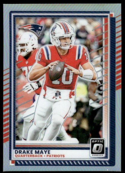 2025 Donruss Optic #47 Drake Maye Holo