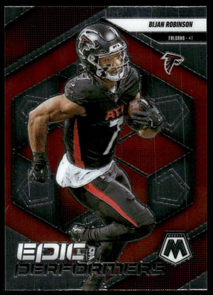 2025 Panini Mosaic #8 Bijan Robinson Epic Performers