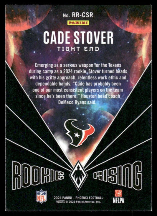 2024 Panini Phoenix #RR-CSR Cade Stover Rookie Rising