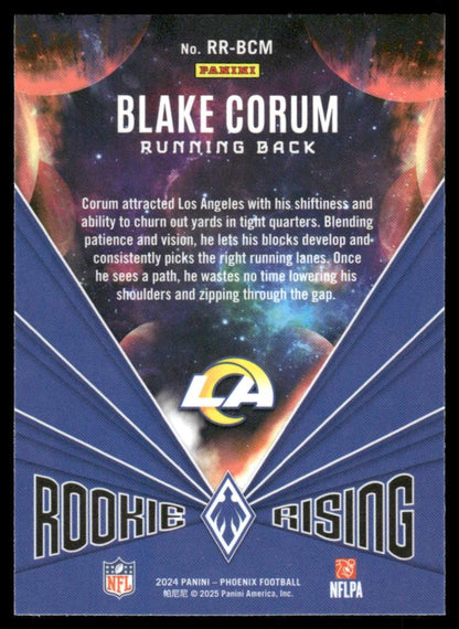2024 Panini Phoenix #RR-BCM Blake Corum Rookie Rising