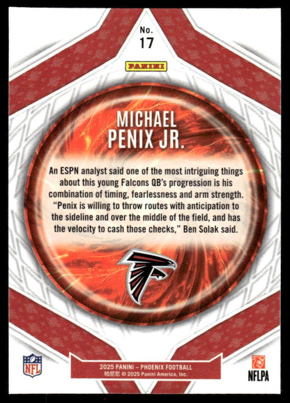 2025 Panini Phoenix #17 Michael Penix Jr. Paragon