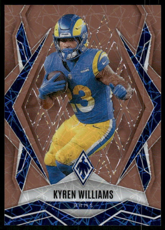 2025 Panini Phoenix #113 Kyren Williams Bronze Lazer Prizm #/15
