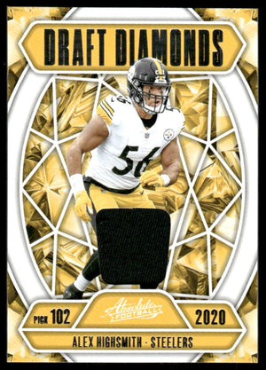 2025 Panini Absolute #DDJ-AHI Alex Highsmith Draft Diamonds Jersey