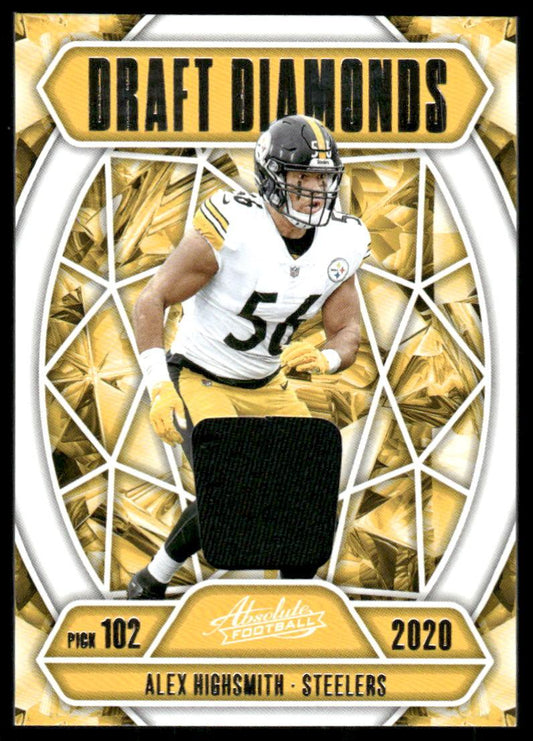 2025 Panini Absolute #DDJ-AHI Alex Highsmith Draft Diamonds Jersey