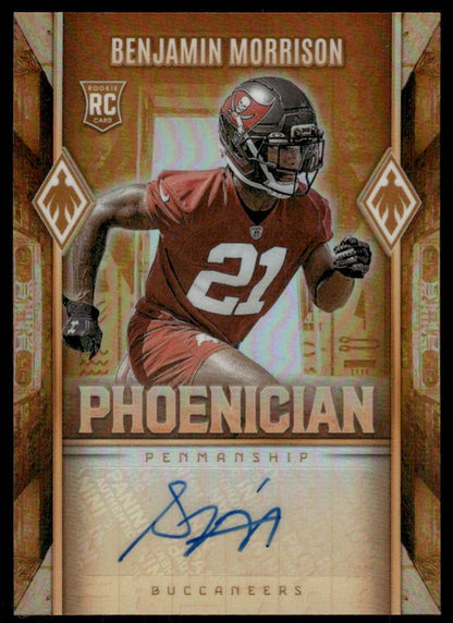 2025 Panini Phoenix #PHP-BMN Benjamin Morrison Phoenician Penmanship