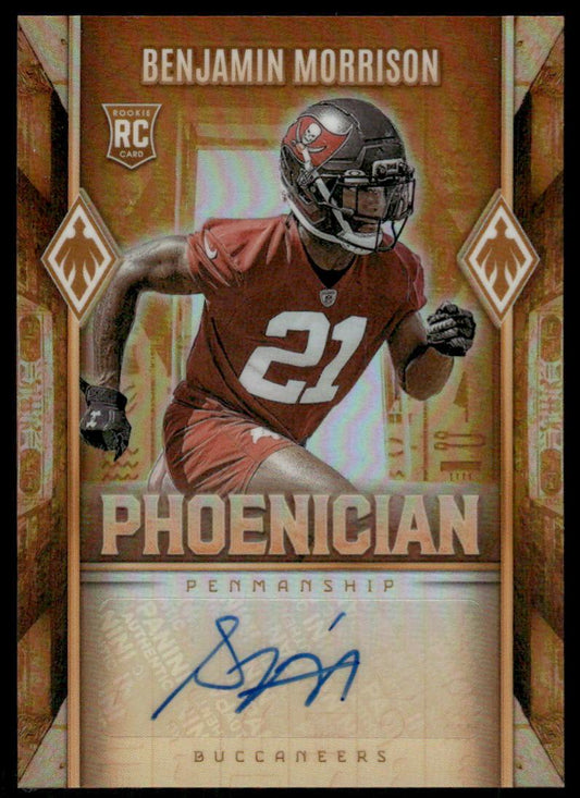 2025 Panini Phoenix #PHP-BMN Benjamin Morrison Phoenician Penmanship