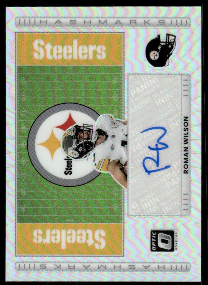 2025 Donruss Optic #HM-RO Roman Wilson Hash Marks