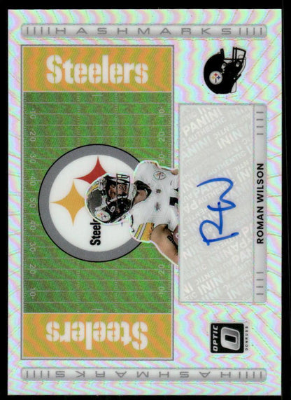 2025 Donruss Optic #HM-RO Roman Wilson Hash Marks