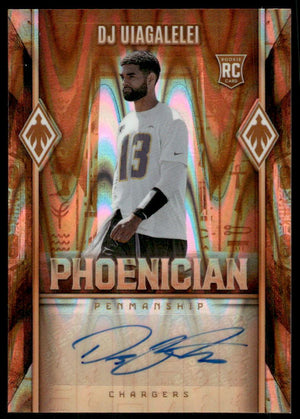 DJ Uiagalelei Phoenician Penmanship Seismic Prizm #/15