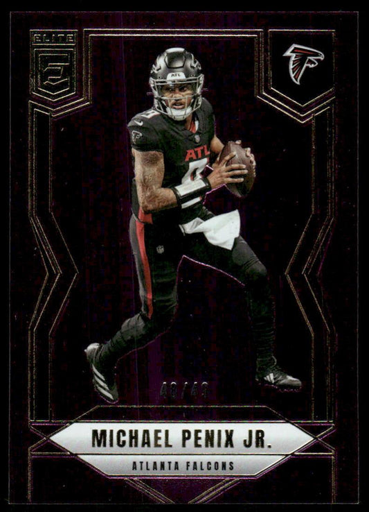 2025 Donruss Elite #47 Michael Penix Jr. Purple #/49