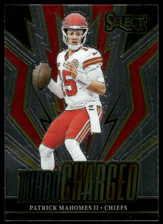 2023 Panini Select #TUR-PMA Patrick Mahomes II Turbocharged