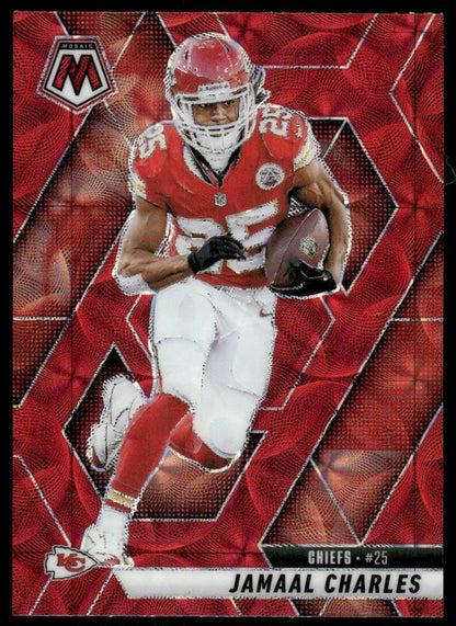 2025 Panini Mosaic #18 Jamaal Charles Mosaic Red