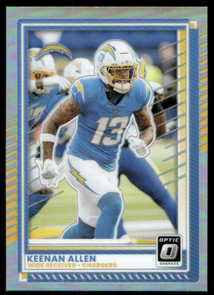 2025 Donruss Optic #187 Keenan Allen Holo