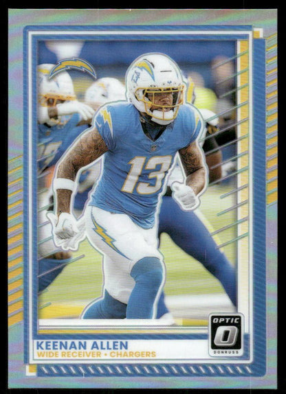 2025 Donruss Optic #187 Keenan Allen Holo