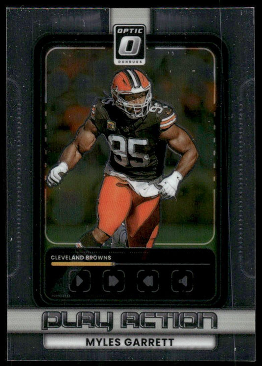 2025 Donruss Optic #13 Myles Garrett Play Action
